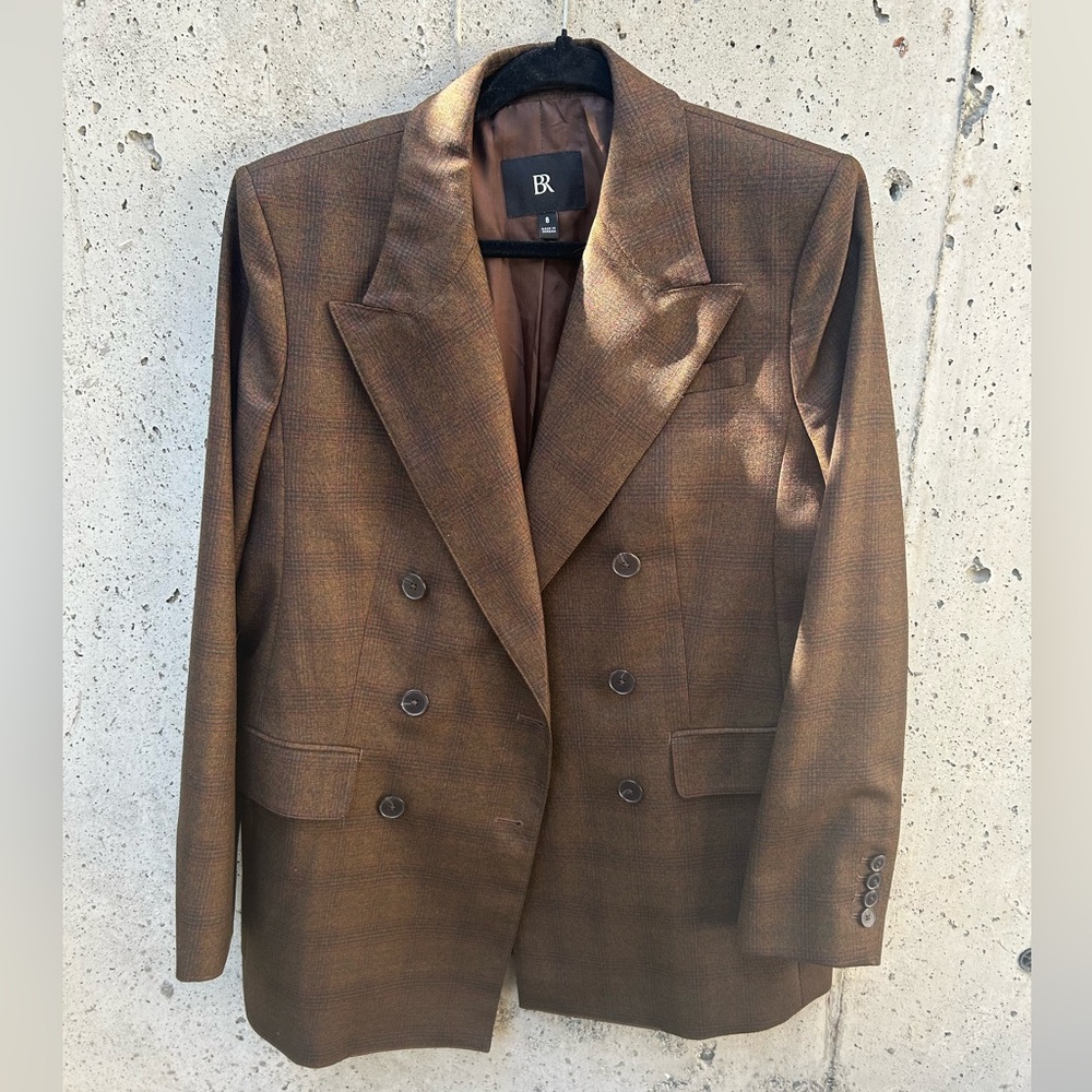 Banana Republic double breasted wool Blazer, size 8